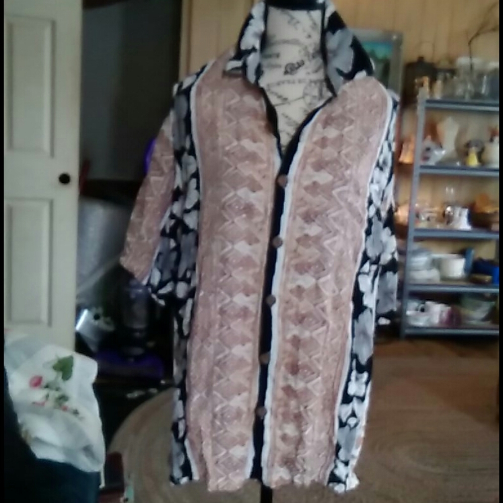 Pineapple Moon Hawaiian shirt (L)